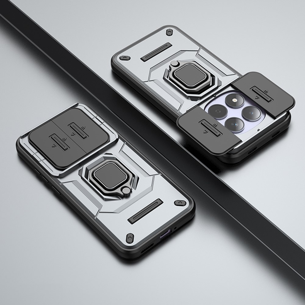 Lencseálló borítás a Xiaomi Redmi Note 15 Pro 5G készülékhez - szürke