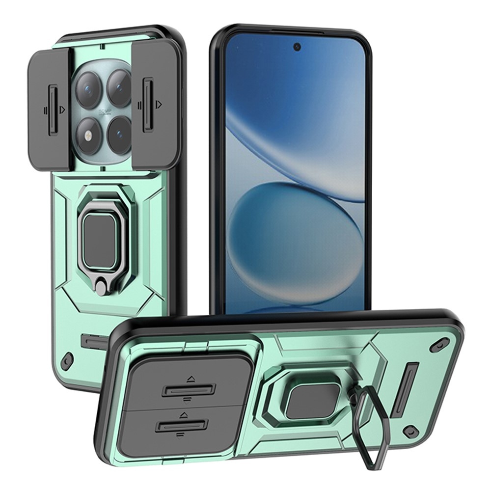 Lencseálló borítás a Xiaomi Redmi Note 15 Pro+ 5G/Xiaomi Poco M8 Pro 5G készülékhez - zöld