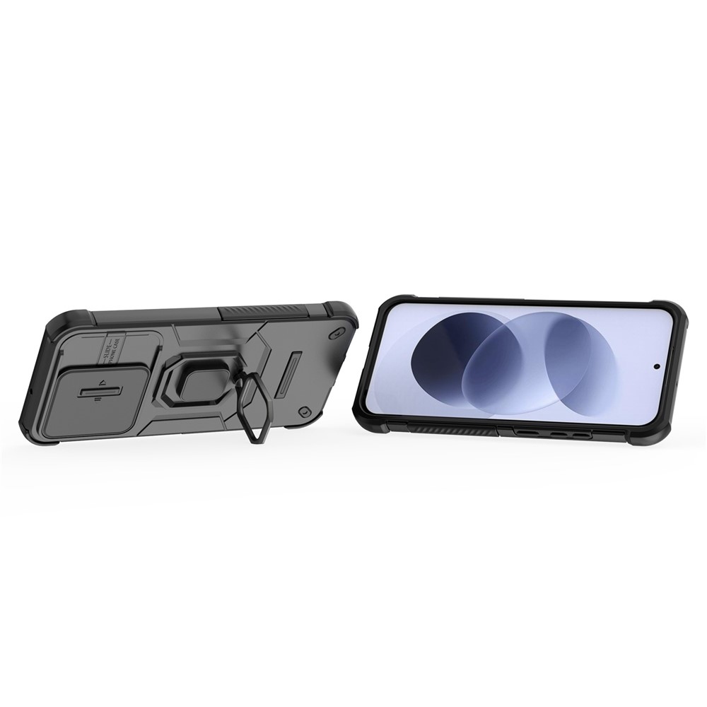 Lens strapabíró tok a Xiaomi Redmi Note 17 4G/5G-hez – fekete
