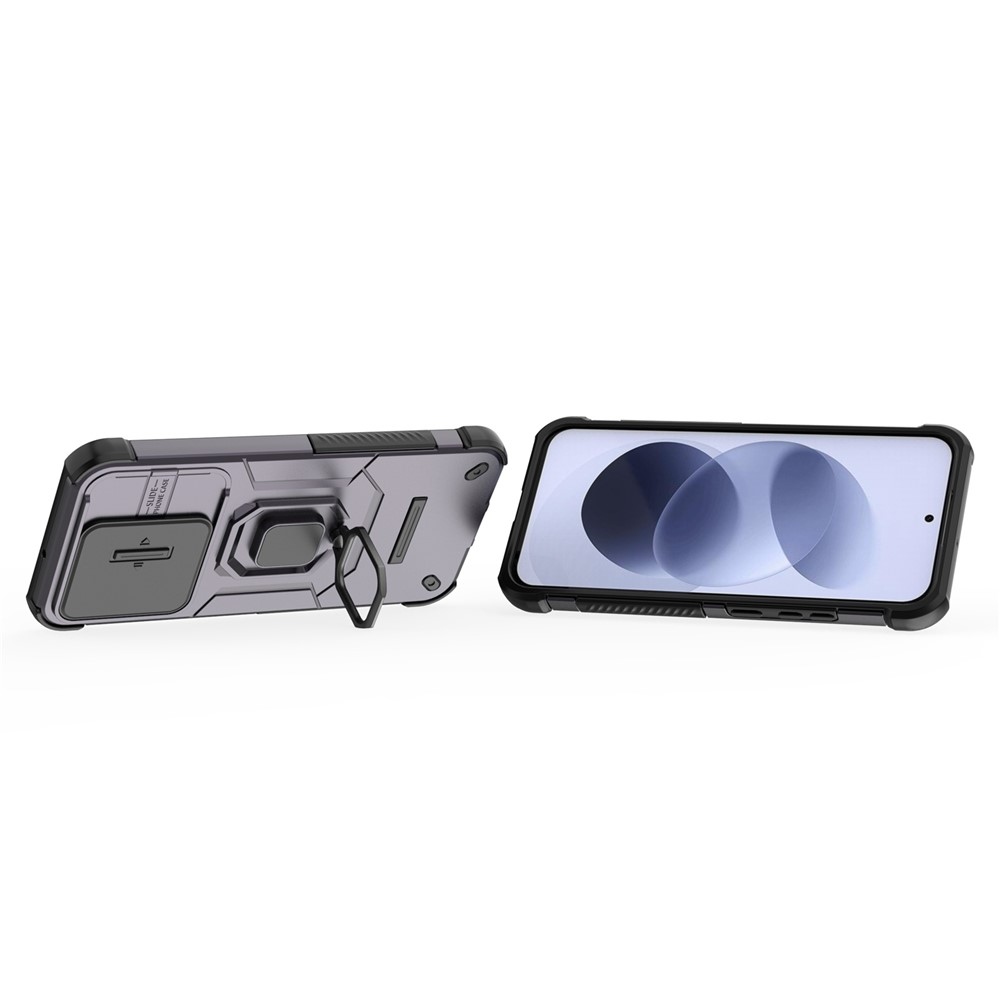 Lens strapabíró tok a Xiaomi Redmi Note 17 4G/5G-hez – lila