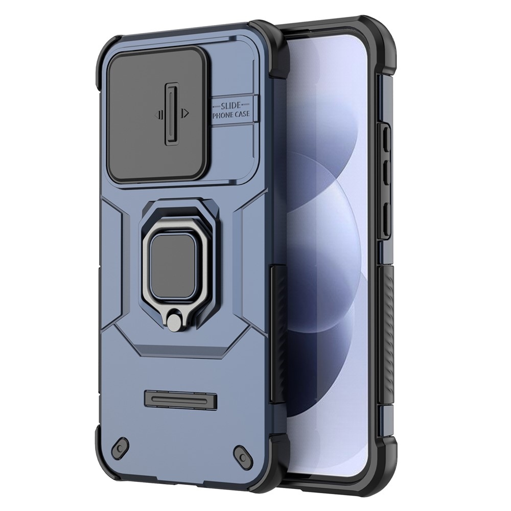 Lens strapabíró tok a Xiaomi Redmi Note 17 4G/5G-hez – kék
