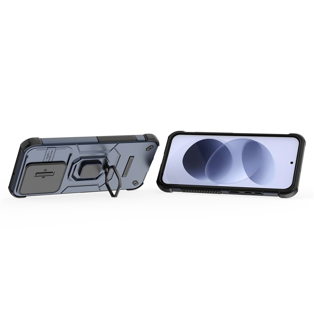 Lens strapabíró tok a Xiaomi Redmi Note 17 4G/5G-hez – kék