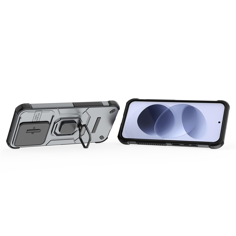 Lens strapabíró tok a Xiaomi Redmi Note 17 4G/5G-hez – szürke