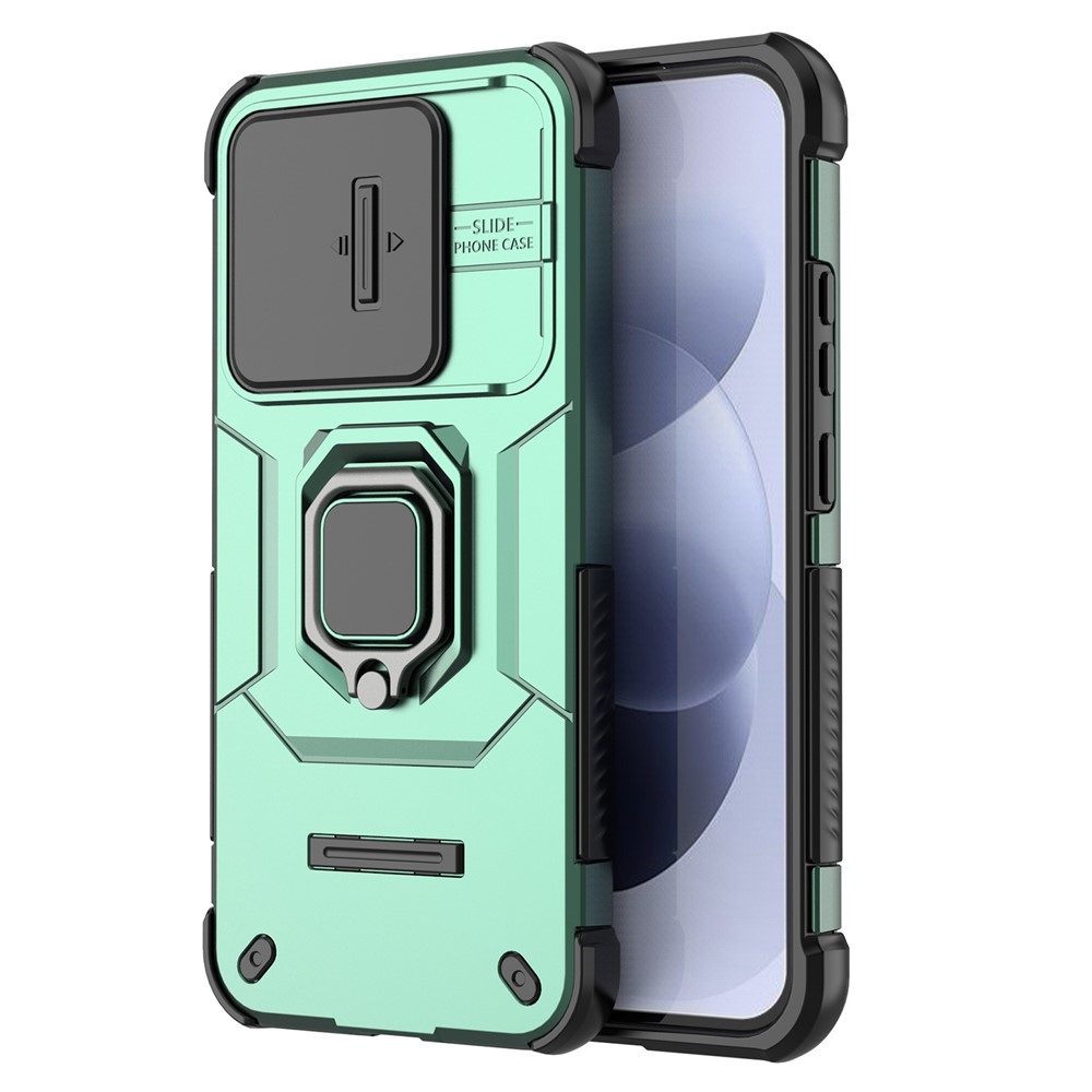 Lens strapabíró tok a Xiaomi Redmi Note 17 4G/5G-hez – zöld