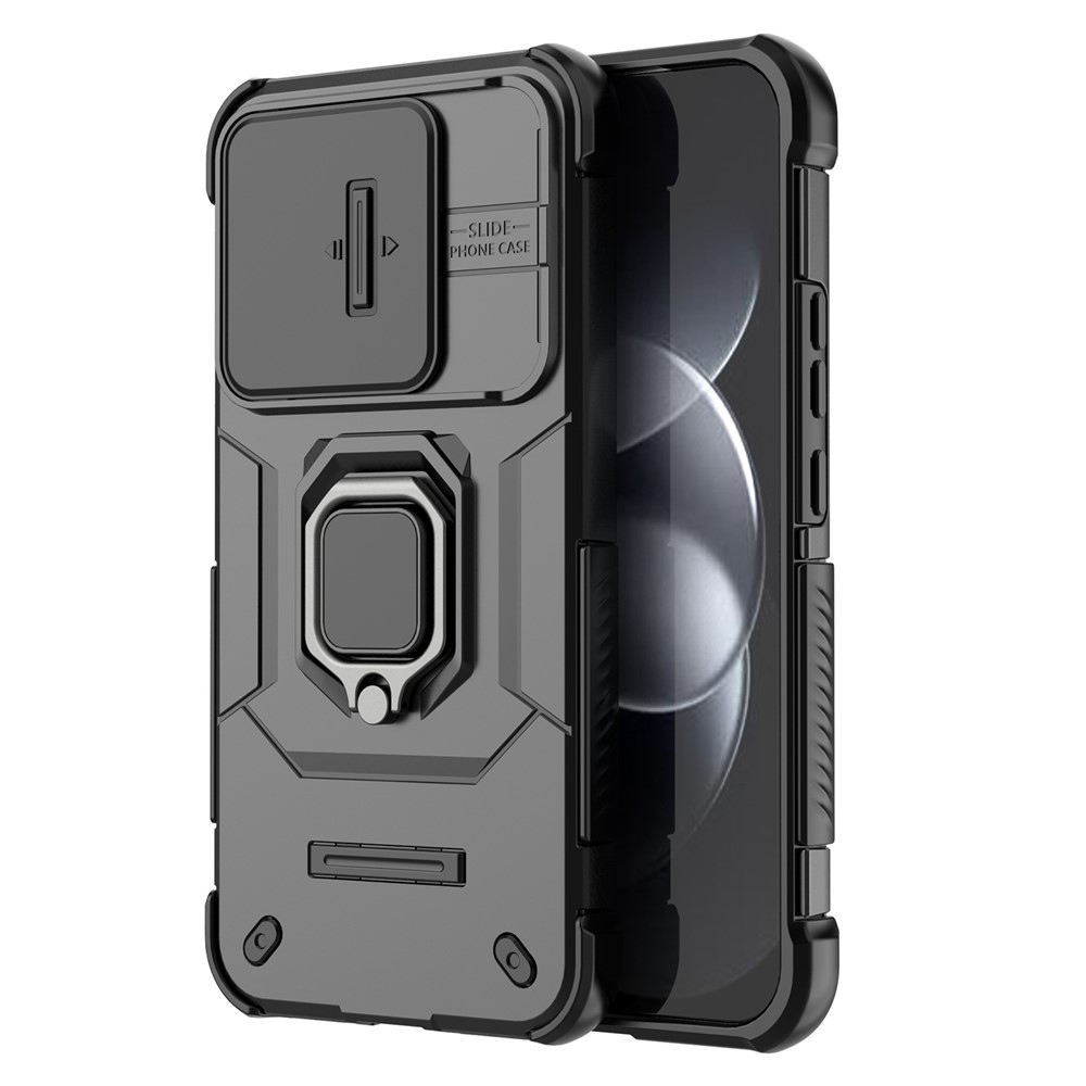 Lens strapabíró tok a Xiaomi Redmi Note 17 Pro 5G-hez – fekete