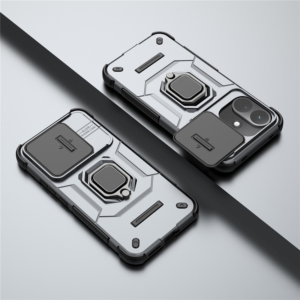 Lens strapabíró tok a Xiaomi Redmi Note 17 Pro 5G-hez – szürke