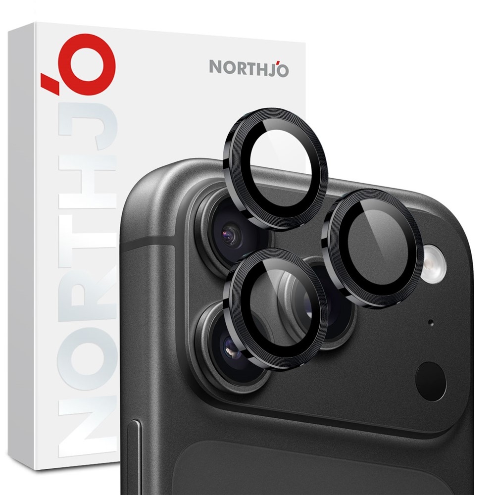 Fényképezőgép-objektív (különálló lencsék) az iPhone 18 Pro Max/18 Pro okostelefonhoz – fekete