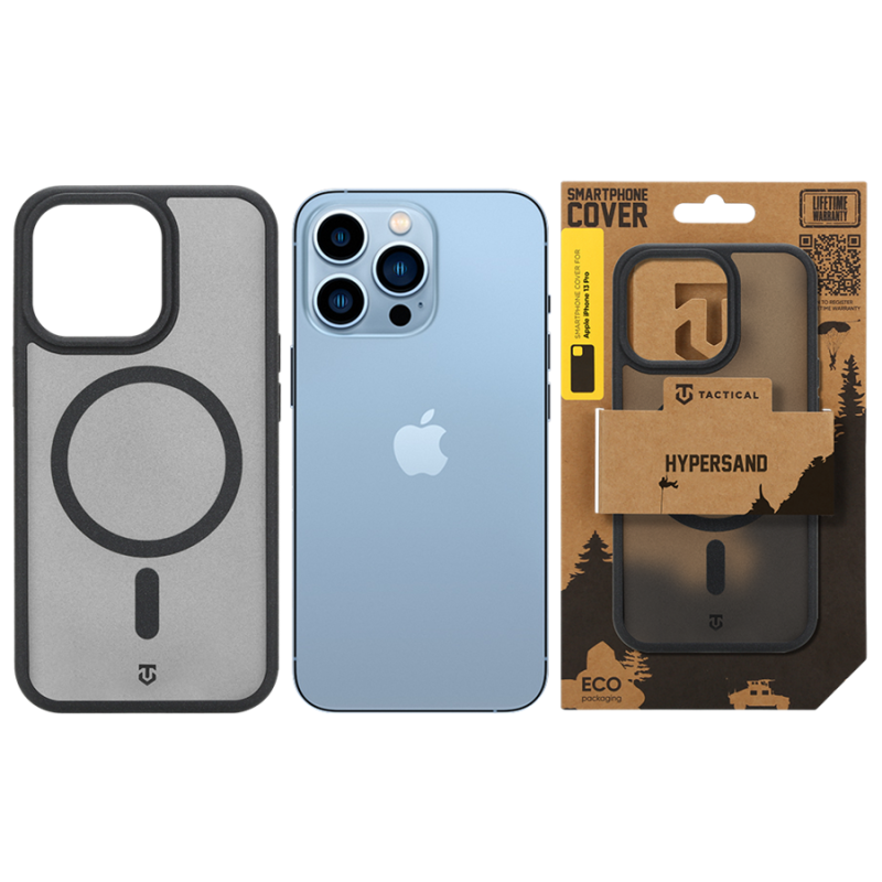 Tactical MagForce Hypersand tok az Apple iPhone 13 Pro-hoz, Asphalt színben