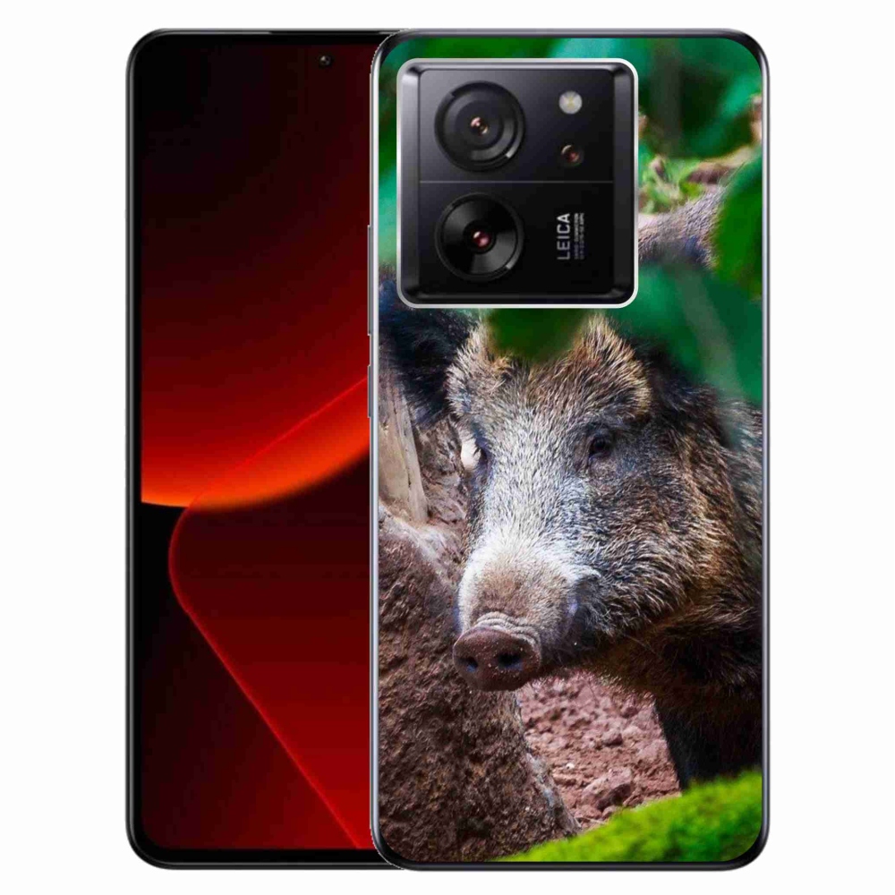 Gél borítás mmCase a Xiaomi 13T/13T Pro számára - vaddisznó
