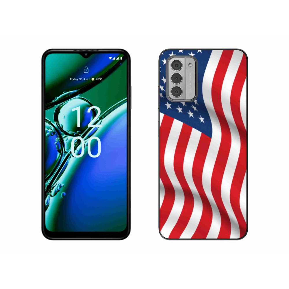 Zselés borítás mmCase a Nokia G42 készülékhez - amerikai zászló