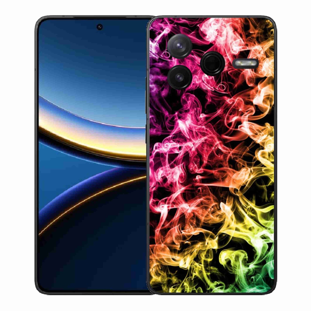 Gél borítás mmCase a Xiaomi Poco F7 Pro számára - absztrakt minta 6