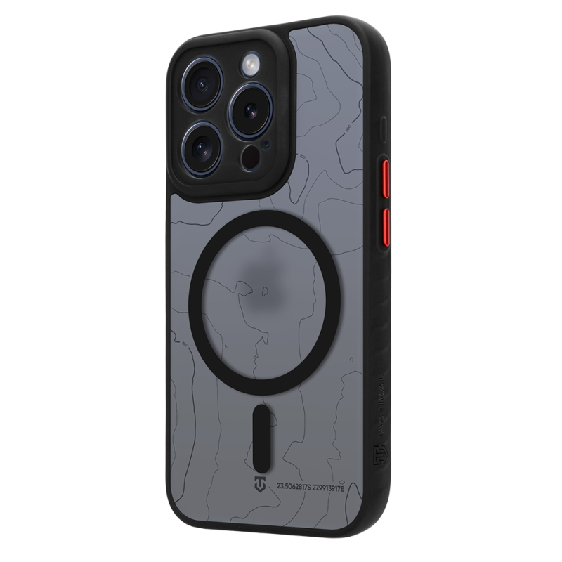 Tactical MagForce Warthog tok az Apple iPhone 15 Pro-hoz, Asphalt színben