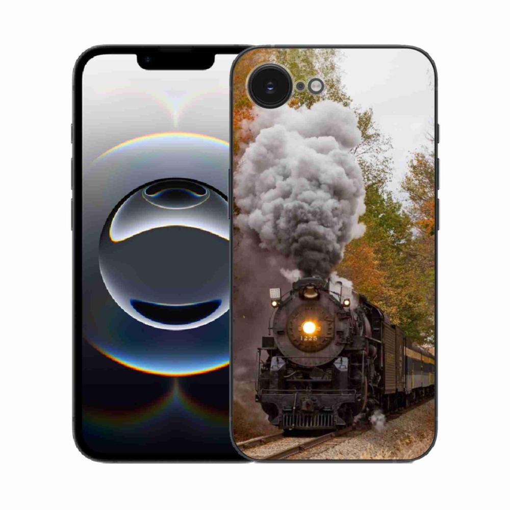 Zselés borítás mmCase iPhone 16e készülékhez - Train 1