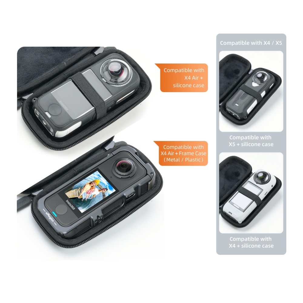 AMAGISN védőtok Insta360 X5, X4 Air és X4 készülékekhez
