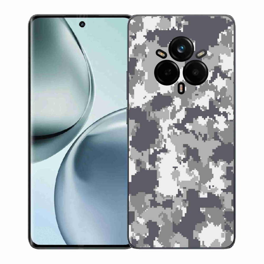 Gél borítás mmCase a Realme 14 Pro+ 5G számára - álcázó minta 2