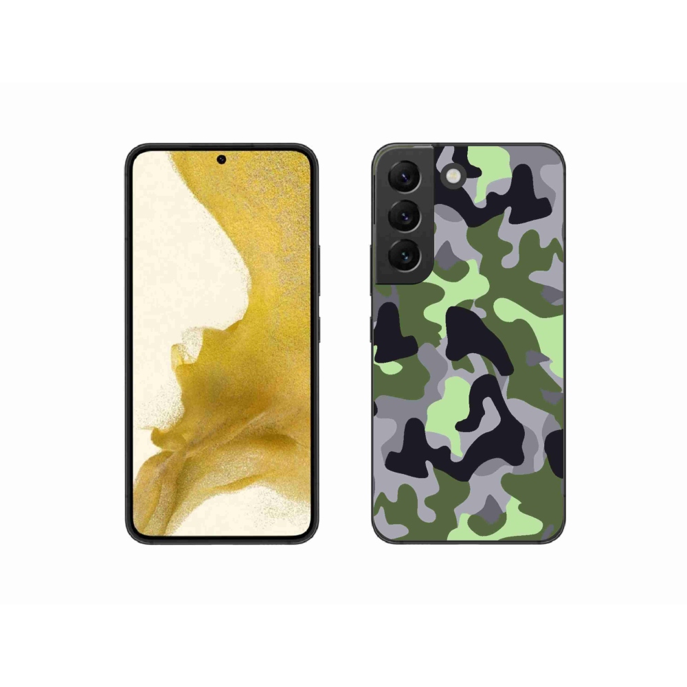 Zselés borítás mmCase Samsung Galaxy S22 5G - terepszínű minta 7