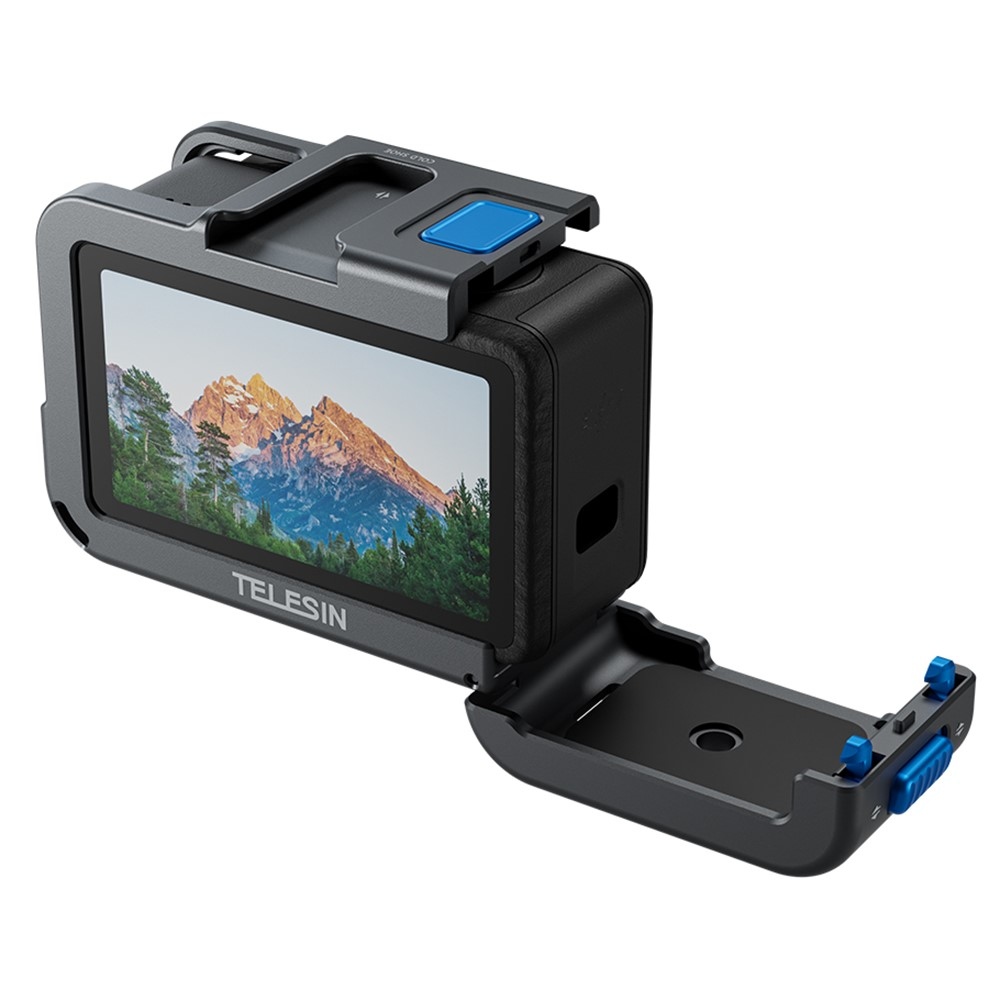 TELESIN alumínium védőkeret DJI Osmo Action 5 Pro, 4 és 3 kamerákhoz