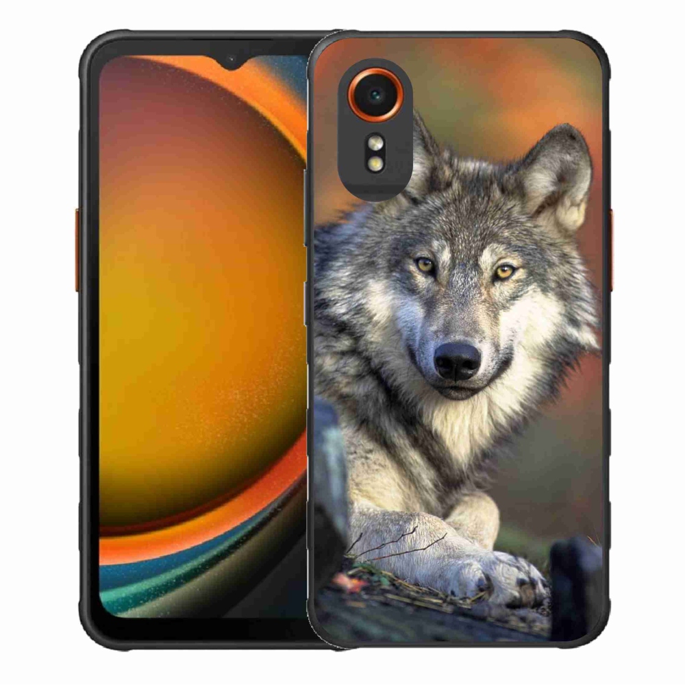 Gél tok mmCase a Samsung Galaxy Xcover 7 készülékhez - farkas