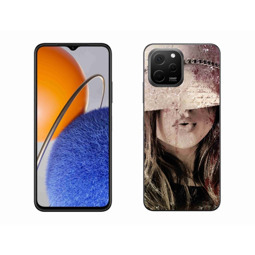 Gél borítás mmCase a Huawei Nova Y61-en - lány