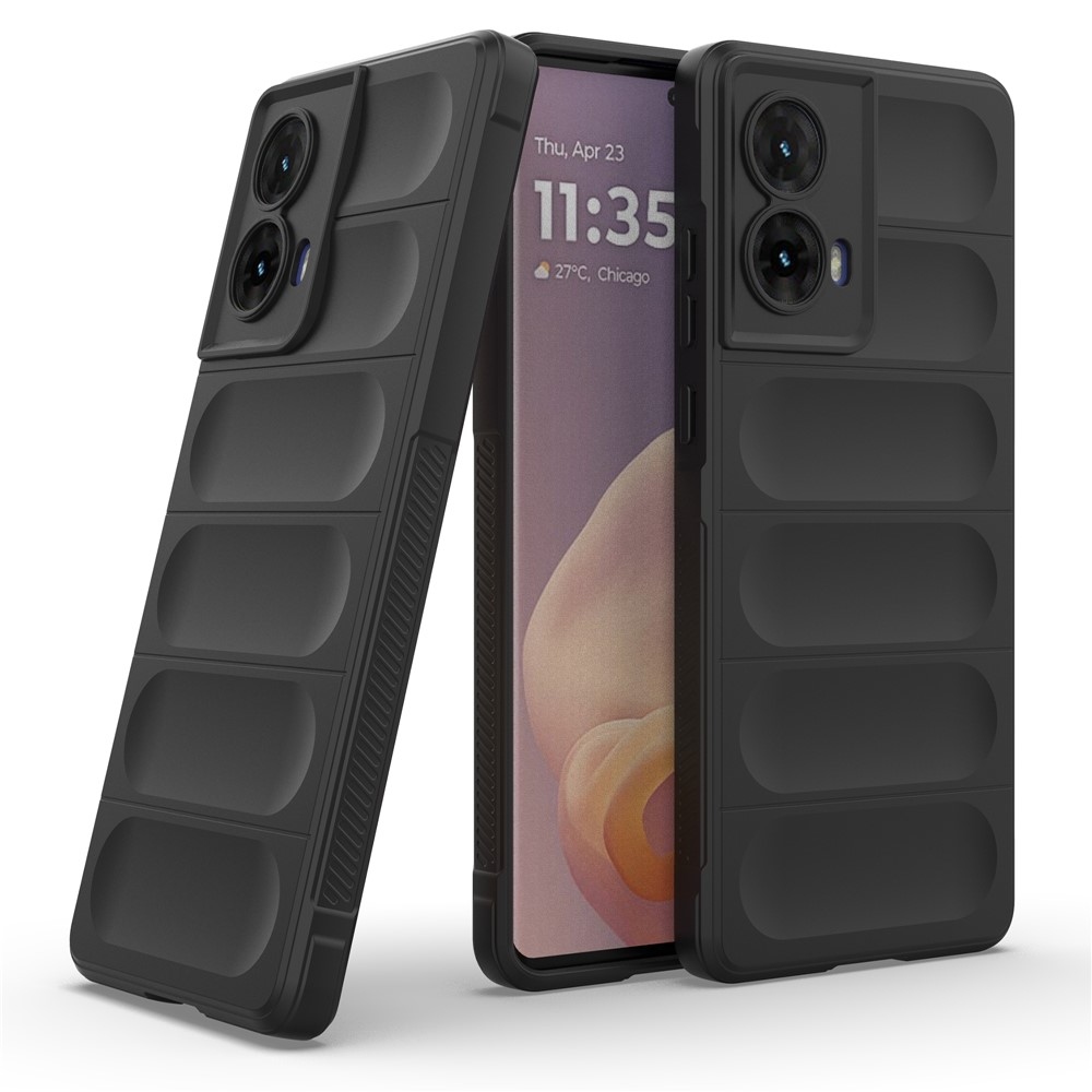 Rugg tartós zselés tok Motorola Moto G85 5G - fekete