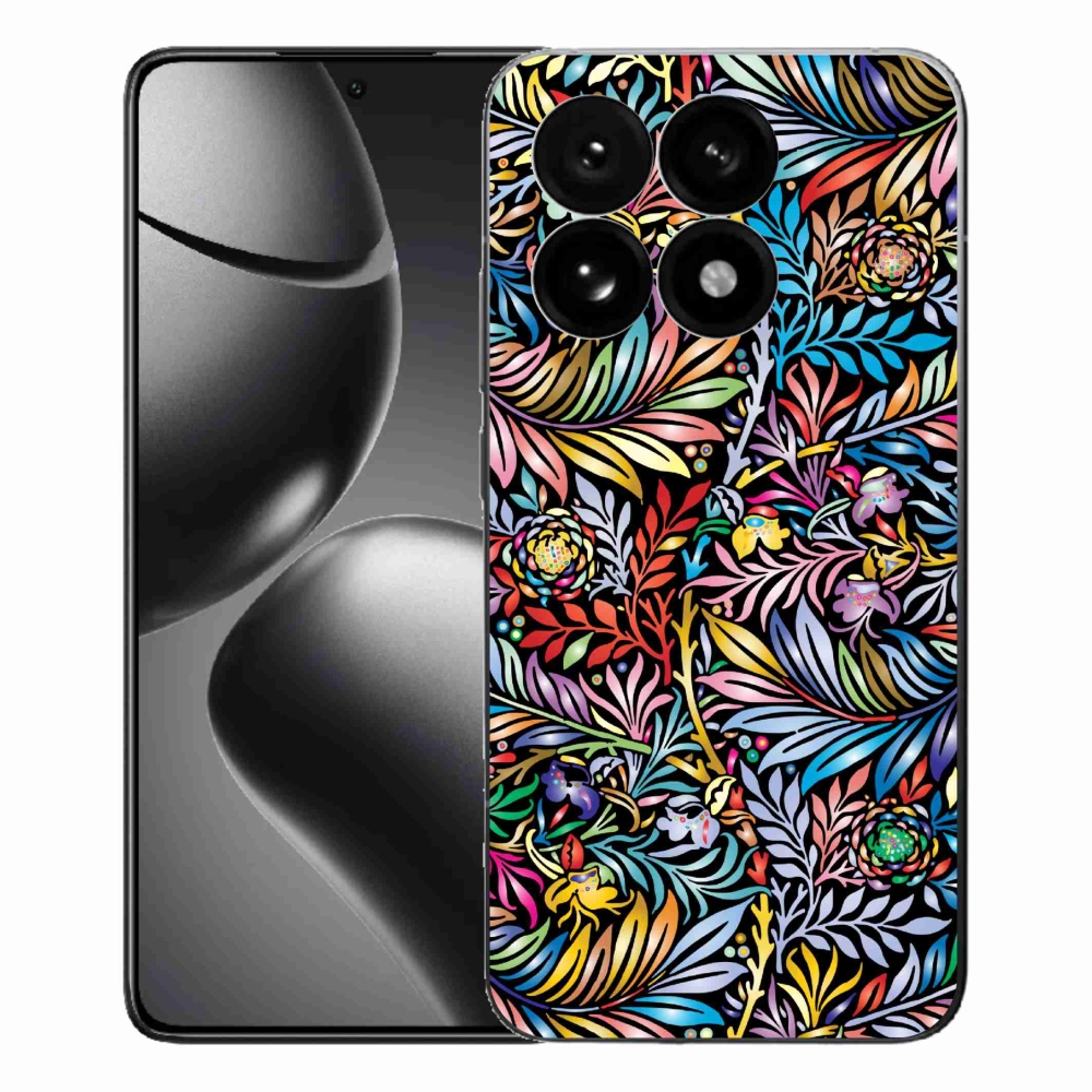 Gél borító mmCase a Xiaomi 15T számára - virágok 5