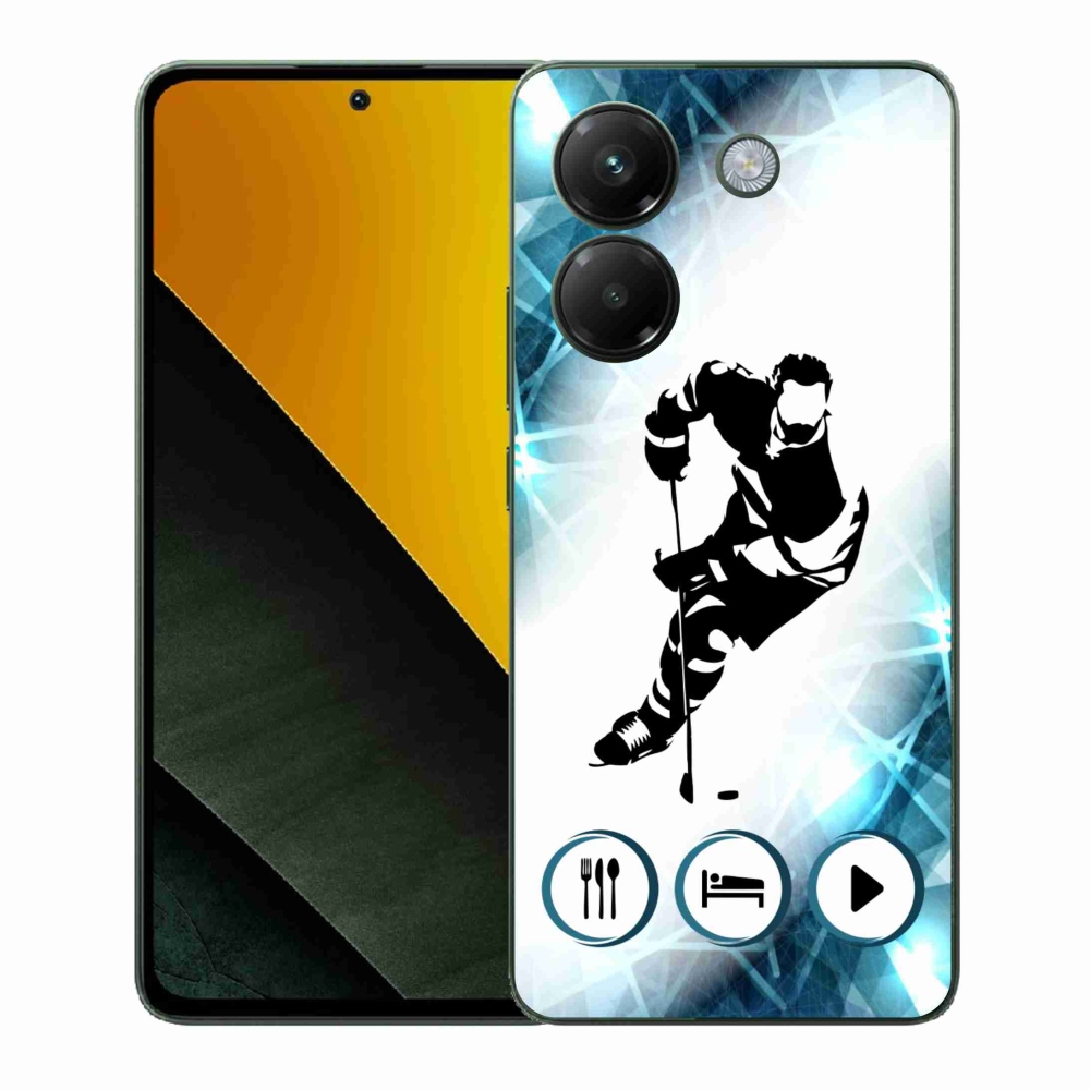 Gél borítás mmCase a Xiaomi Poco M7 Pro 5G számára - hoki 1