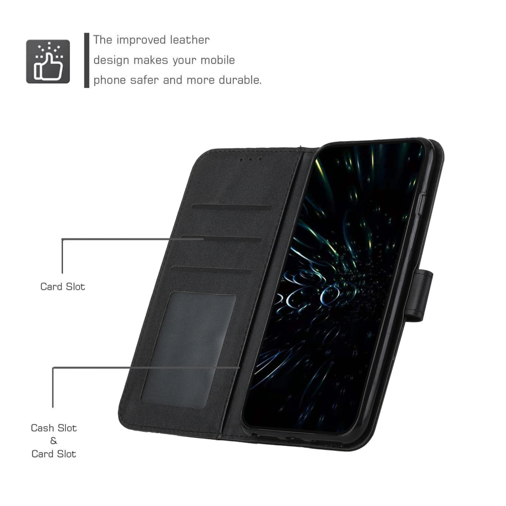 Line book tok a Honor 600 Pro 5G/Honor 600 5G készülékhez - fekete