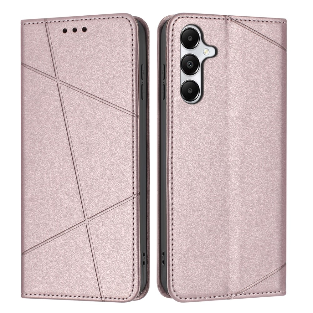Line könyv tok Samsung Galaxy A27 készülékhez - rózsaarany