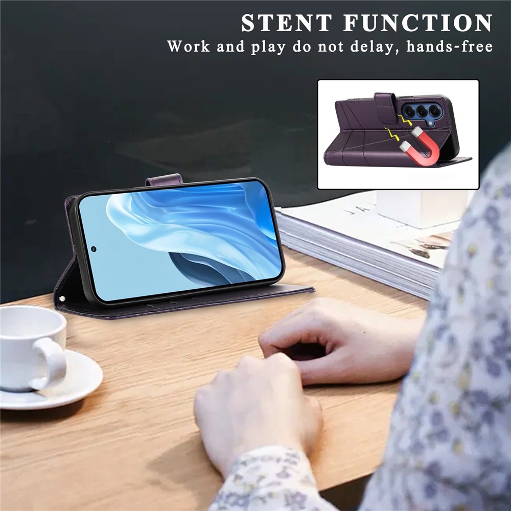 Line book tok Samsung Galaxy S26+ készülékhez - lila