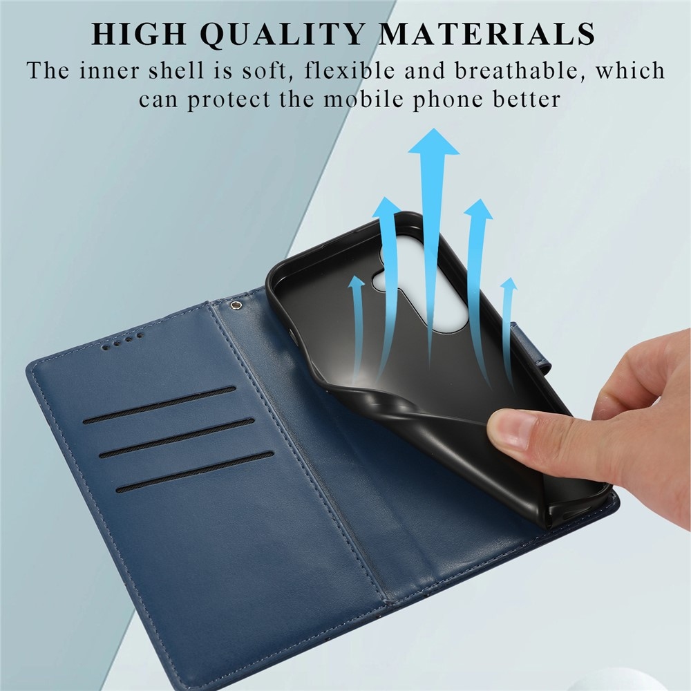 Line book tok Samsung Galaxy S26+ készülékhez - kék