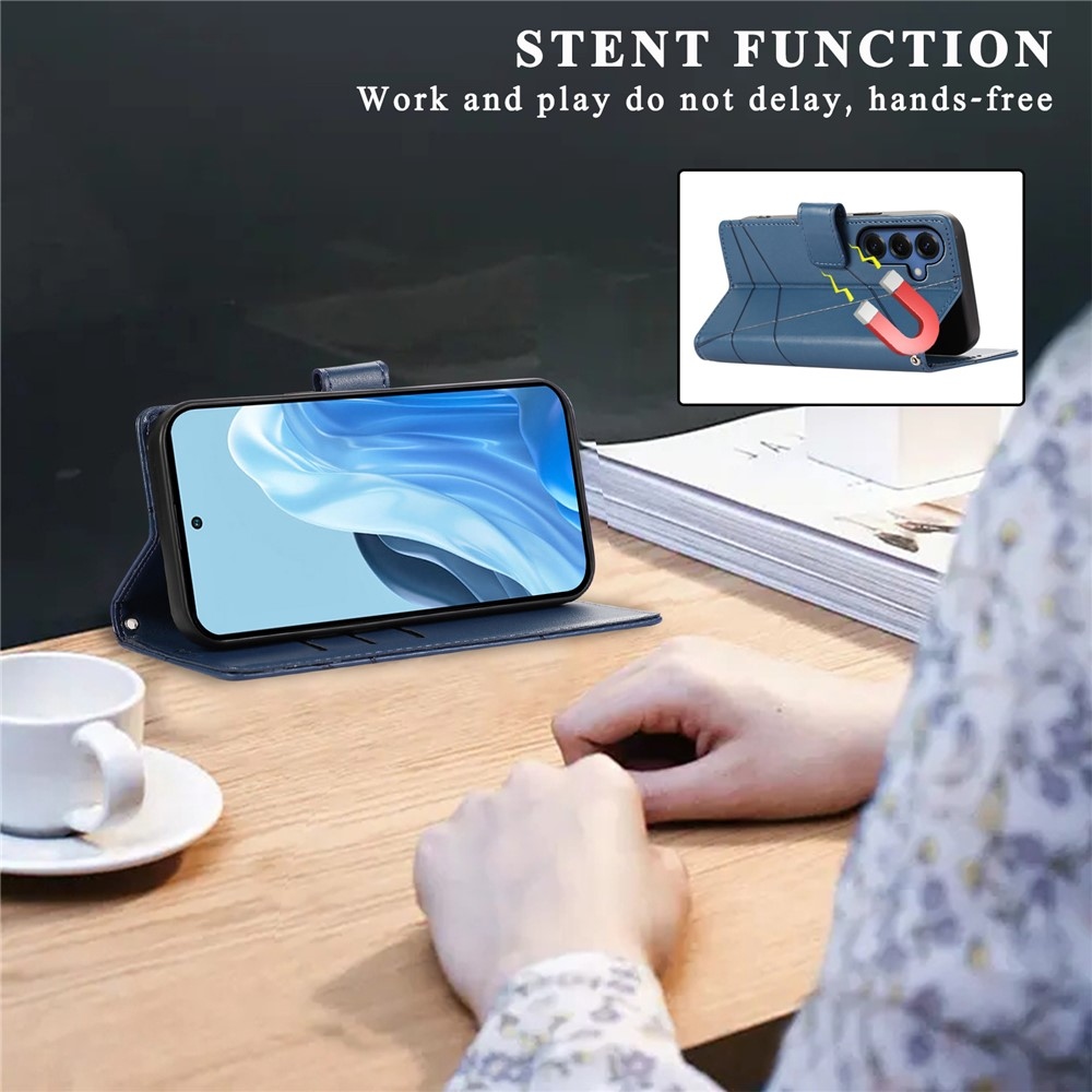 Line book tok Samsung Galaxy S26+ készülékhez - kék