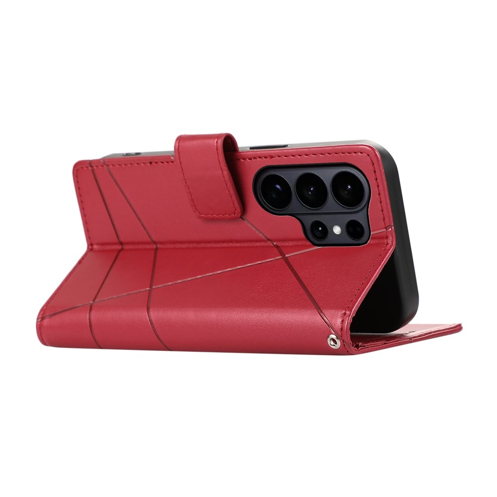 Line book tok Samsung Galaxy S26 Ultra készülékhez - piros