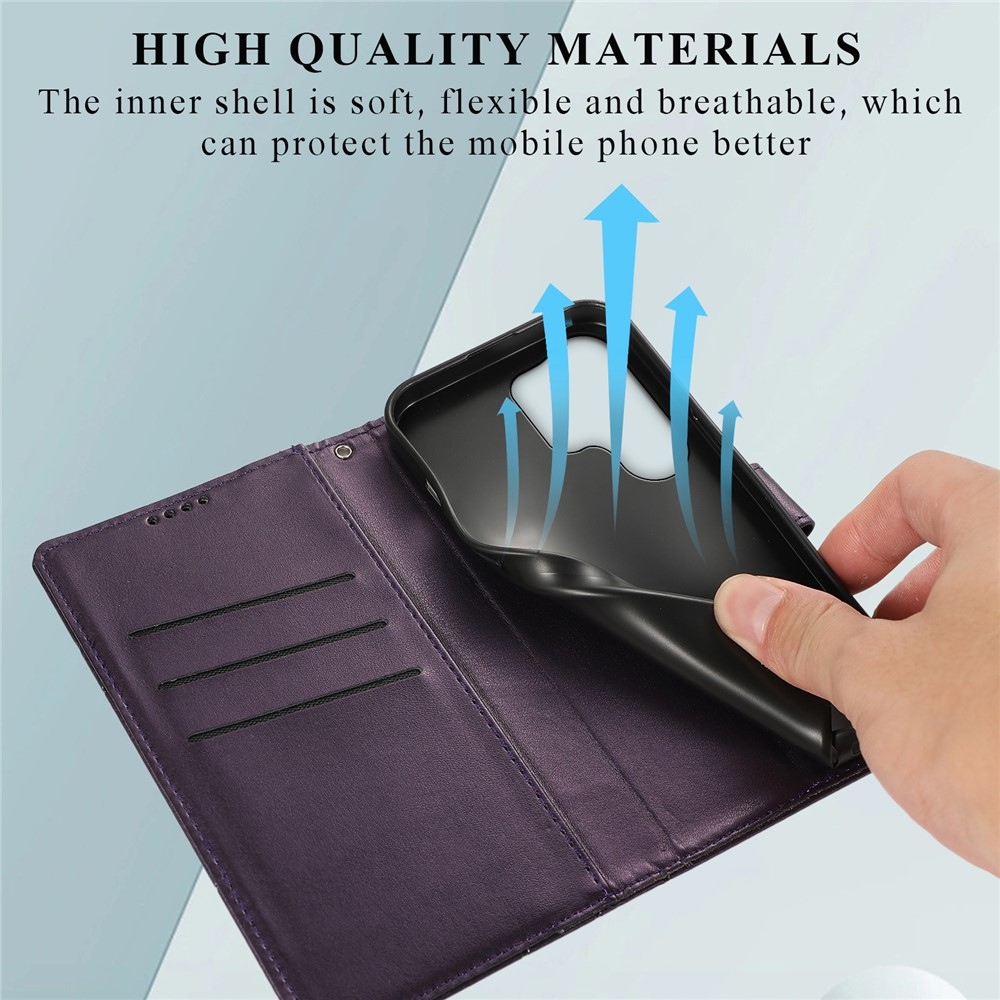 Line book tok Samsung Galaxy S26 Ultra készülékhez - lila