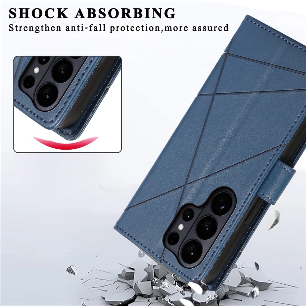 Line book tok Samsung Galaxy S26 Ultra készülékhez - kék