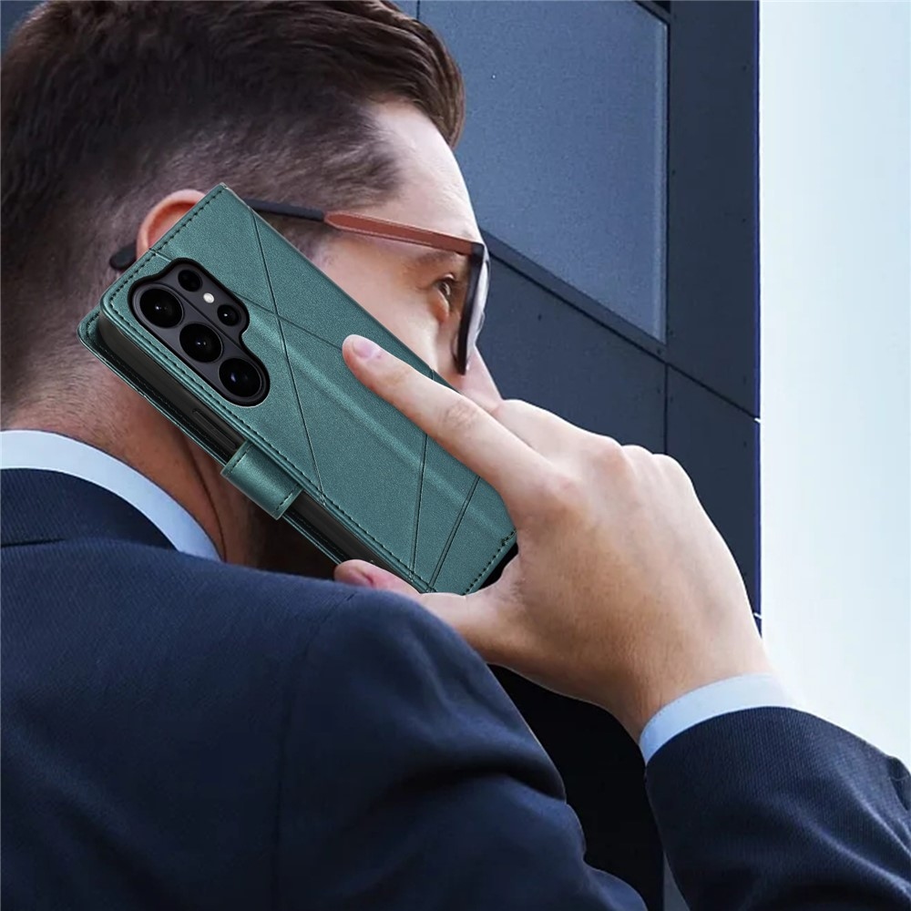 Line book tok Samsung Galaxy S26 Ultra készülékhez - zöld