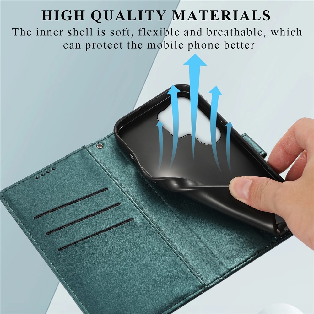 Line book tok Samsung Galaxy S26 Ultra készülékhez - zöld