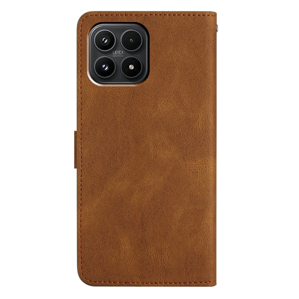 Line könyv tok Xiaomi 17 - barna