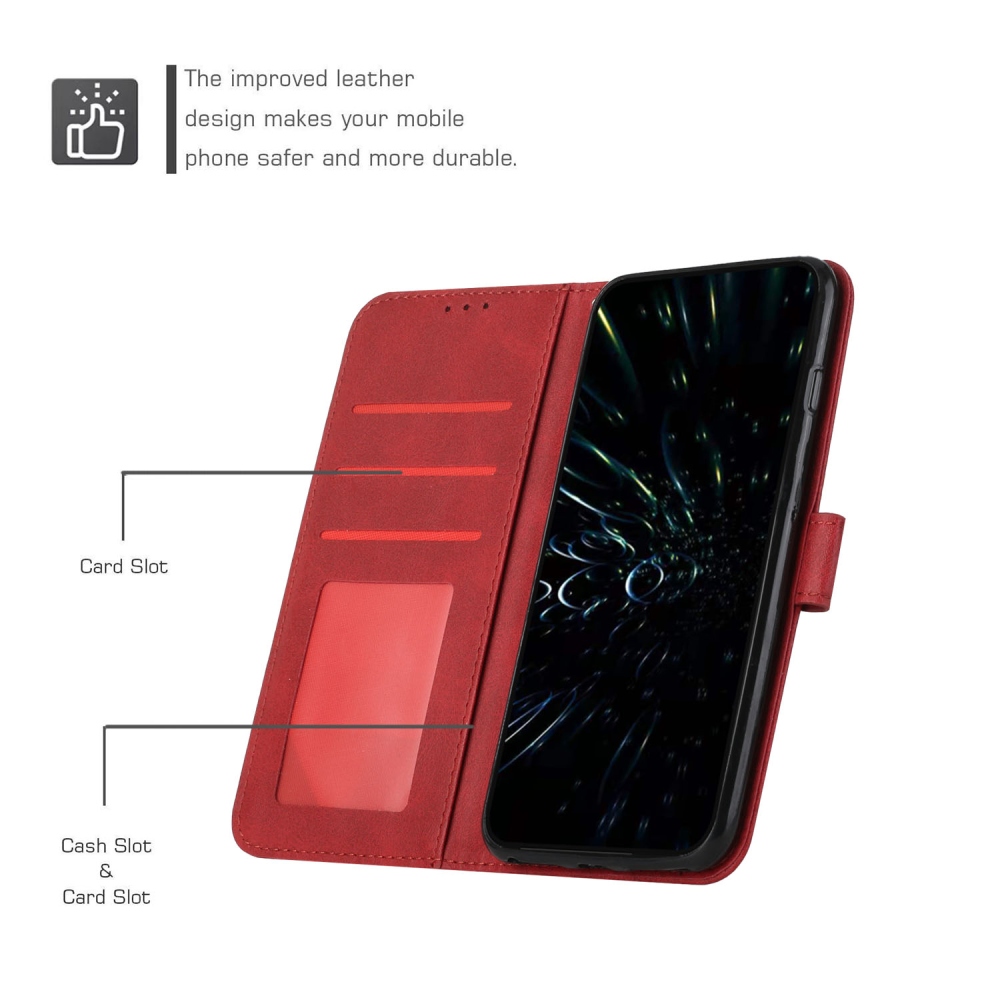 Line book tok Xiaomi Redmi A7 Pro készülékhez - piros