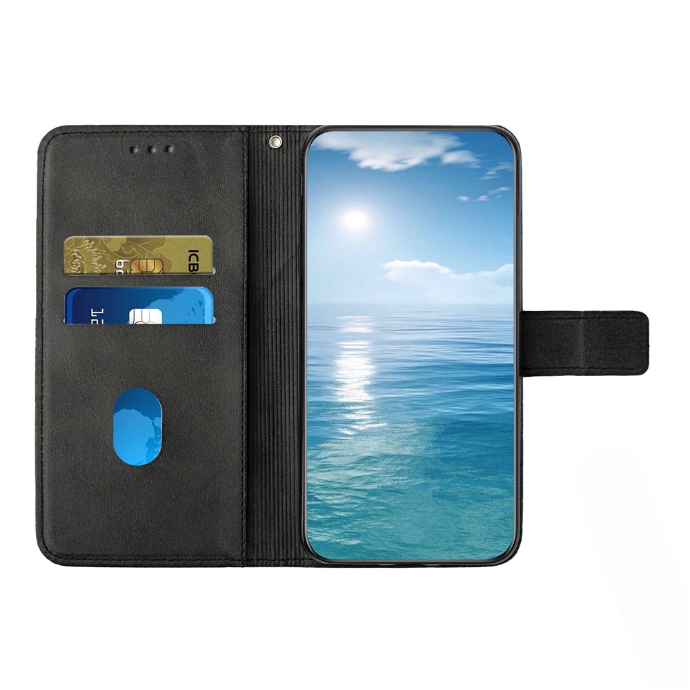 Line book tok a Xiaomi Redmi Note 15 4G készülékhez - fekete