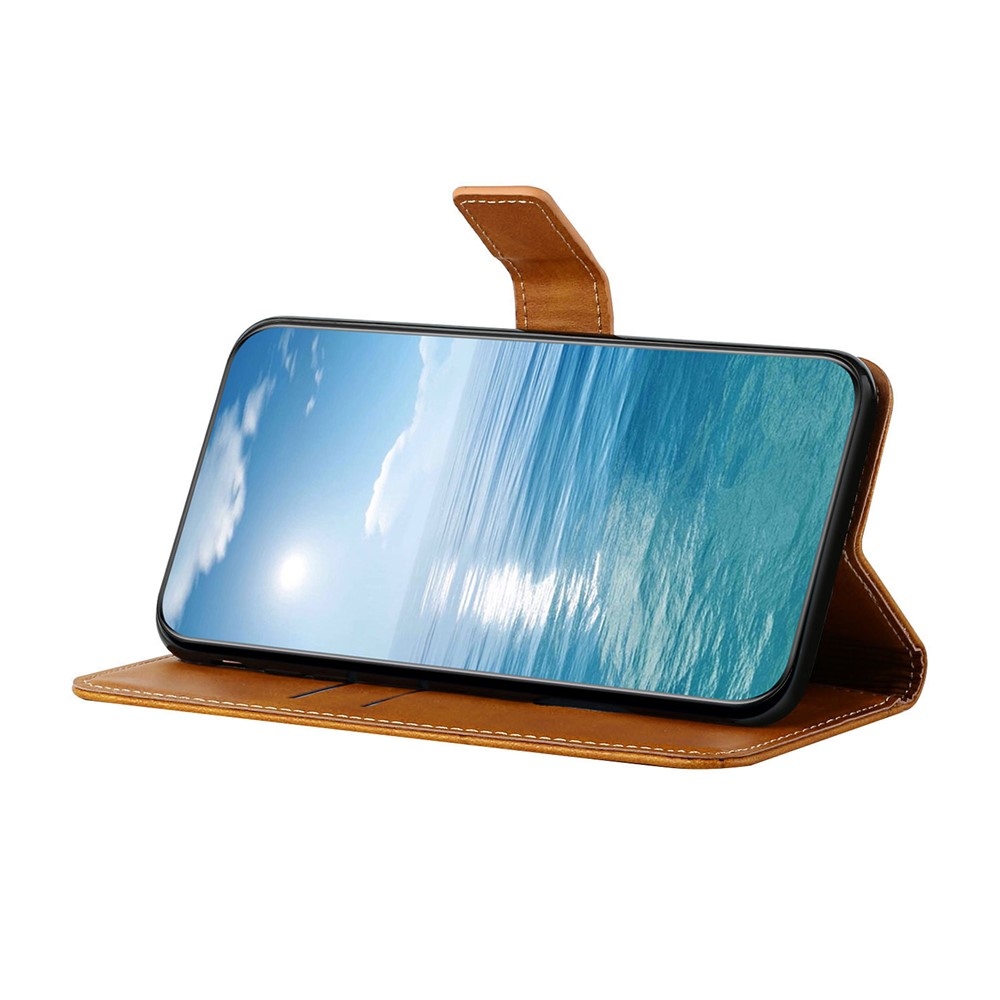 Vonalas könyv tok Xiaomi Redmi Note 15 Pro 4G - sárga