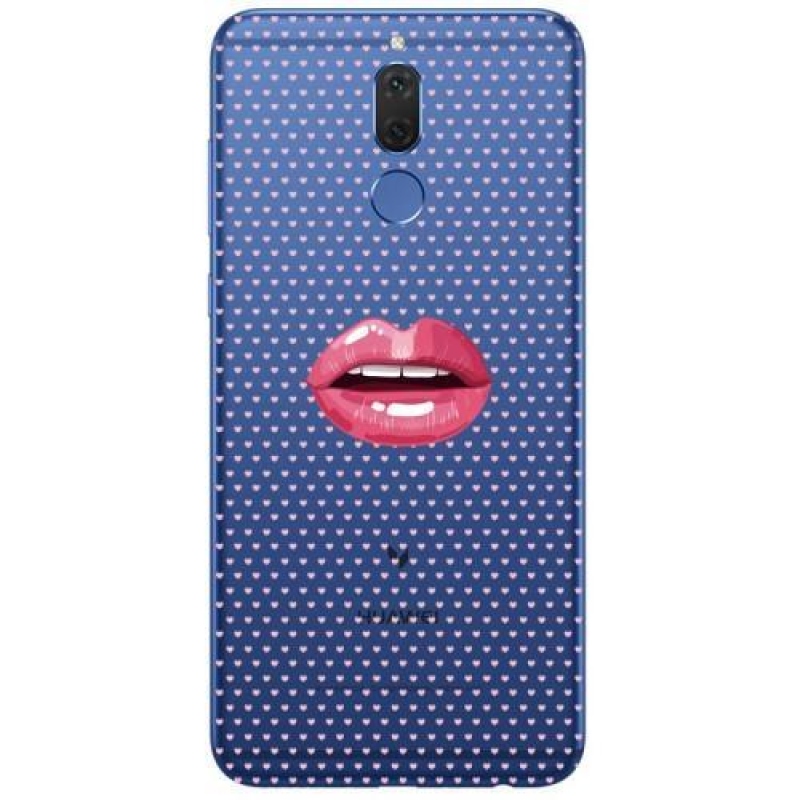 Lips zselés tok Huawei Mate 10 Lite készülékhez - fényes ajkak