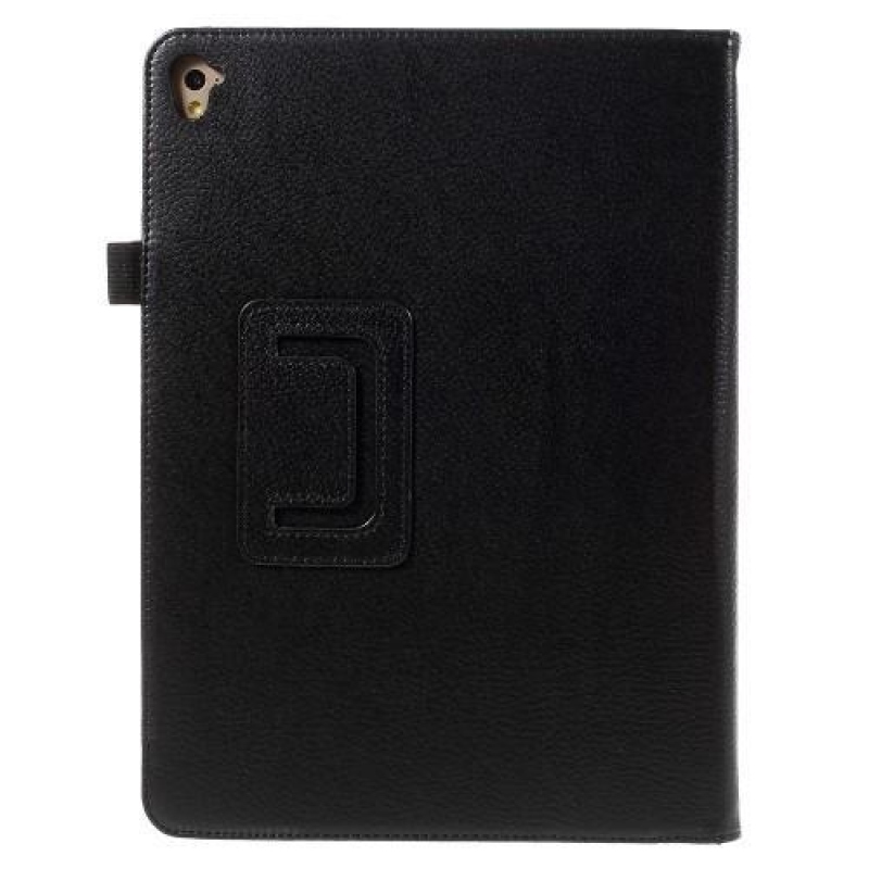 Litch PU bőr tok állvány funkcióval iPad Pro 9.7 készülékhez - fekete