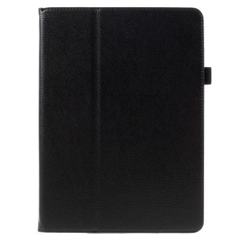 Litch PU bőr tok állvány funkcióval iPad Pro 9.7 készülékhez - fekete