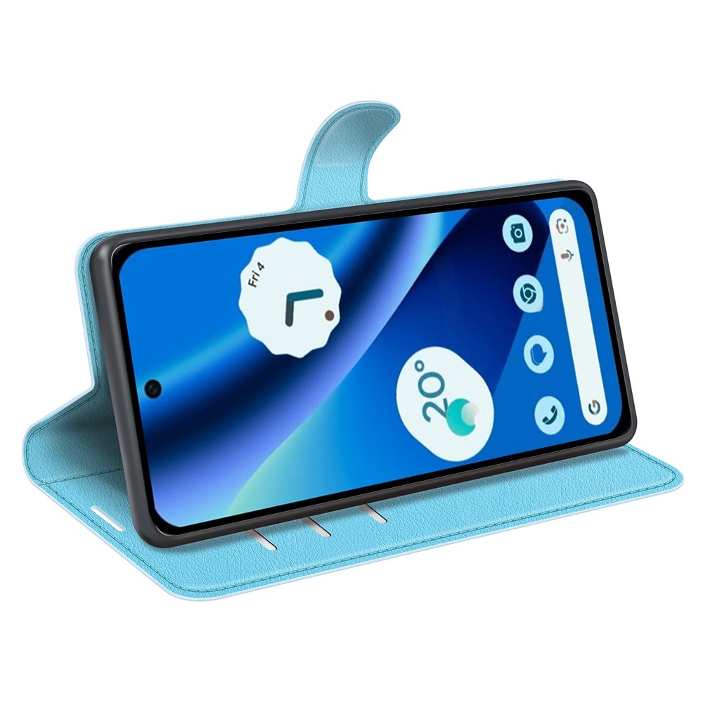 Litchi könyv tok a Google Pixel 10a készülékhez - kék