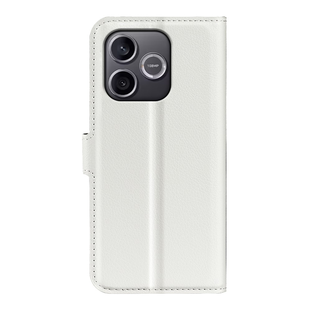 Litchi könyv tok a Honor 600 Lite 5G készülékhez - fehér