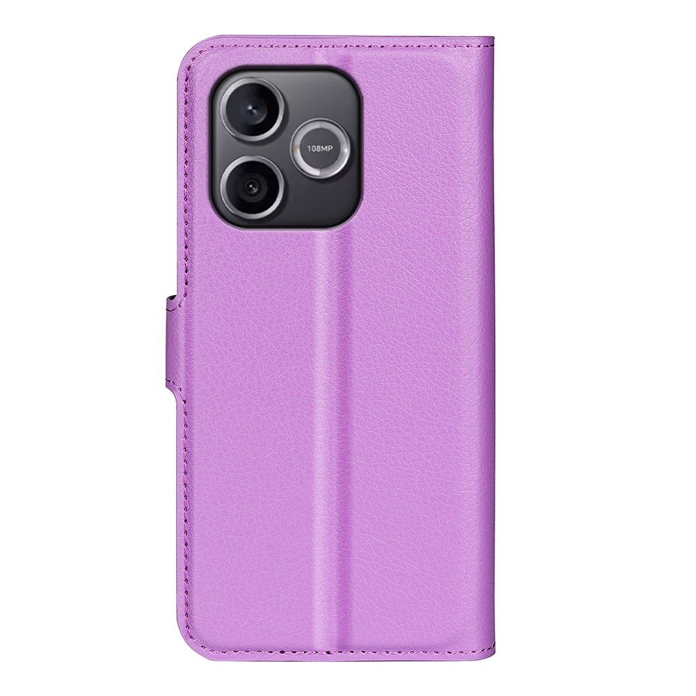 Litchi könyv tok a Honor 600 Lite 5G-hez - lila