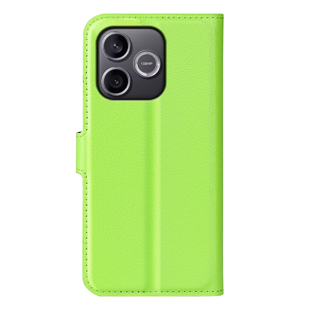 Litchi könyv tok a Honor 600 Lite 5G-hez - zöld