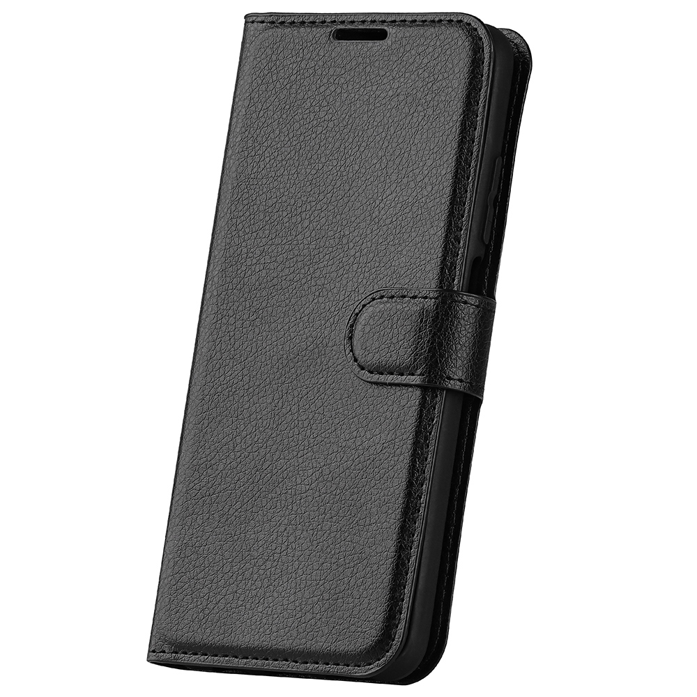 Litchi könyv tok a Xiaomi 17T-hez - fekete