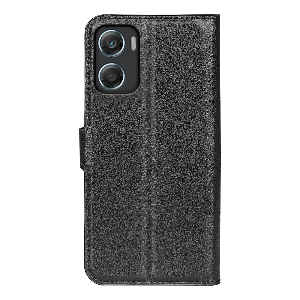 Litchi könyv tok Motorola Moto G06-hoz - fekete