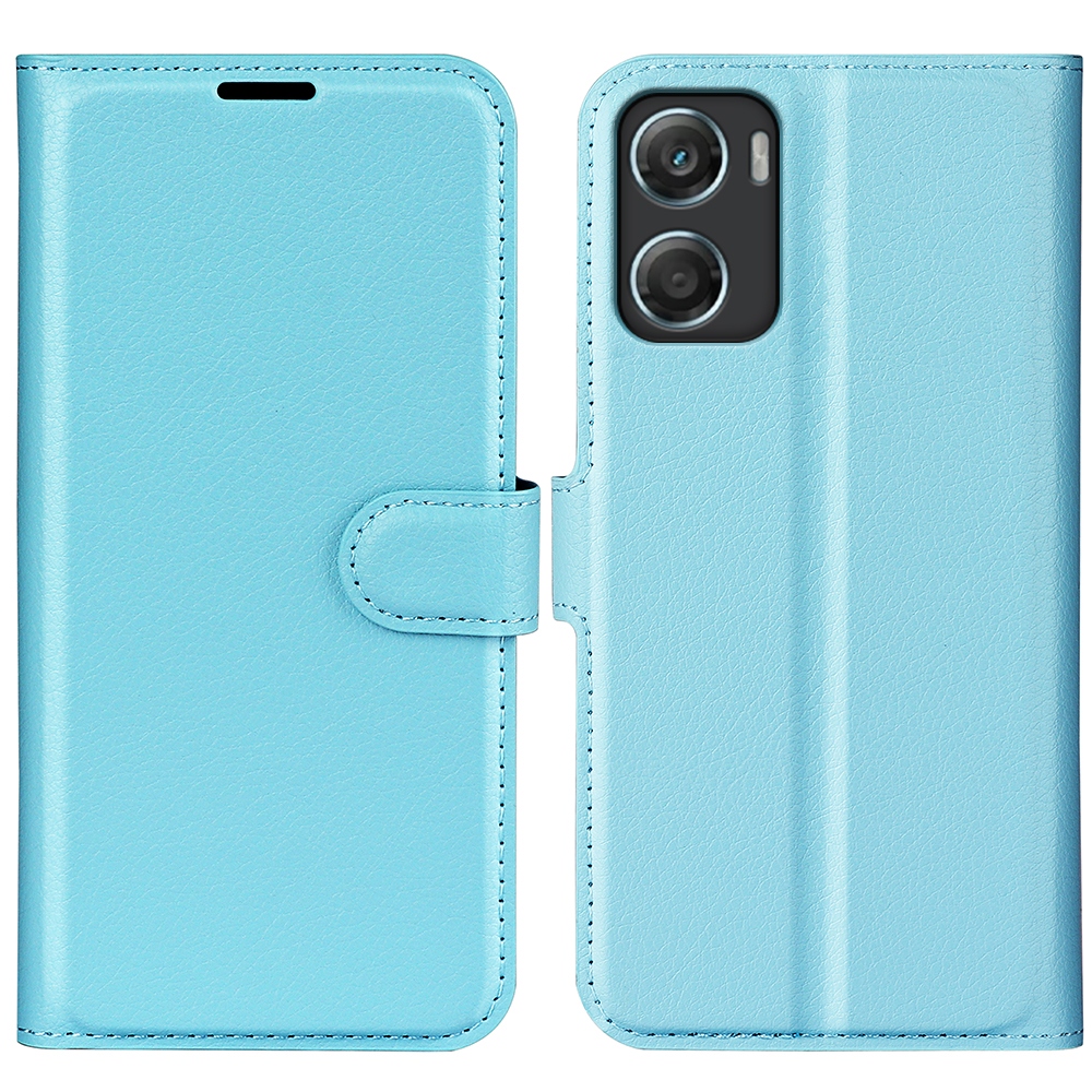 Litchi könyv tok Motorola Moto G06-hoz - kék